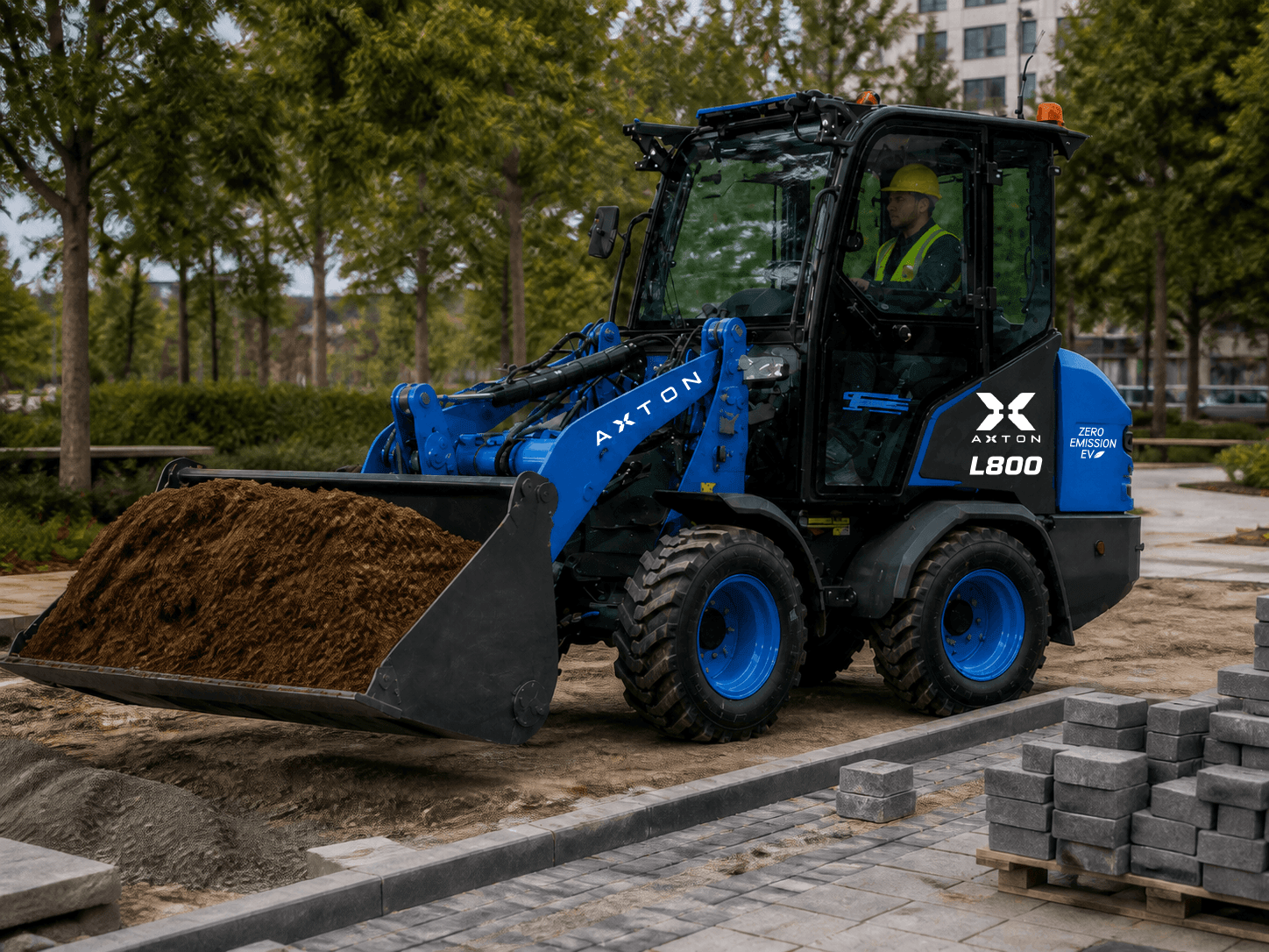 L800 at construction sites